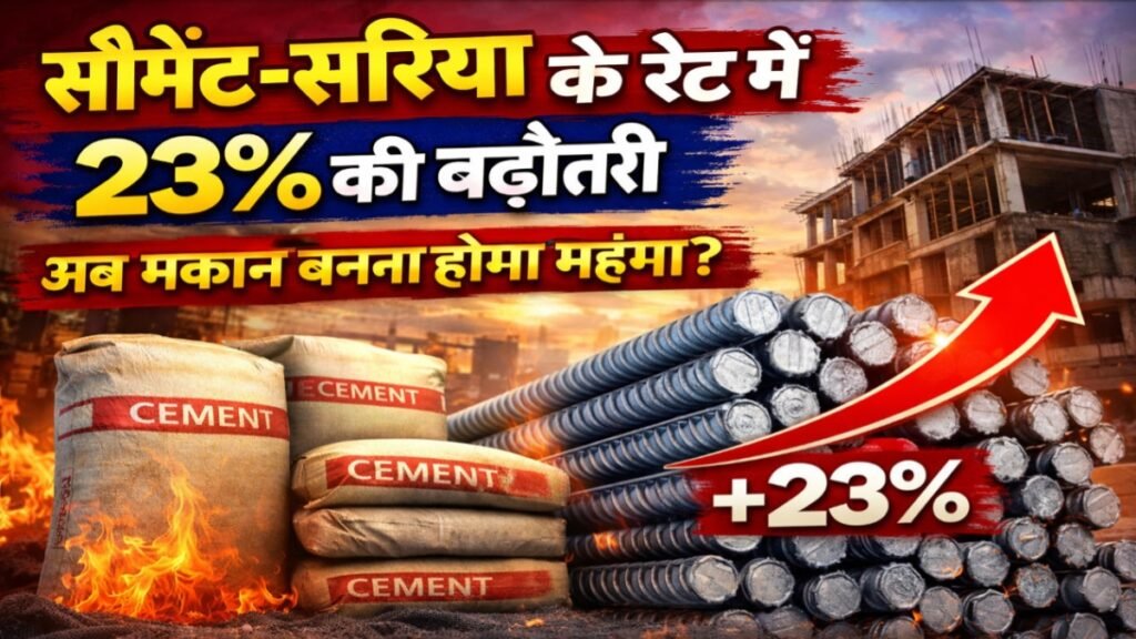 Cement Sariya Rate 23% Increase