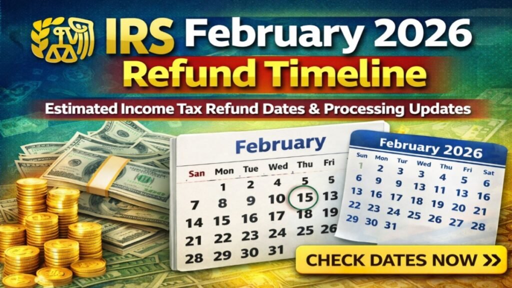 IRS Refund Timing 2026 Alert